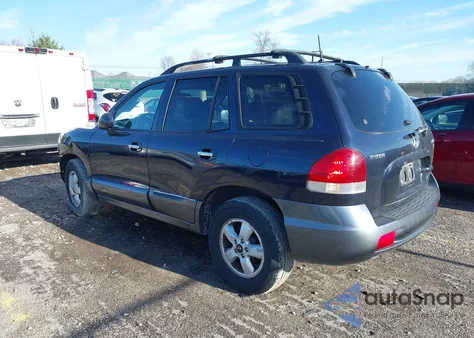 2005 Hyundai Santa Fe Gls/Lx z USA, uszkodzony, nr VIN KM8SC13E35U886193